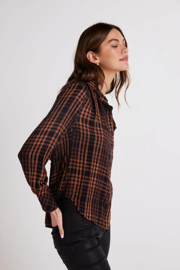 Bella sold Dahl Plaid Buttonup