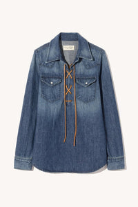 NILI LOTAN Collins Denim Shirt