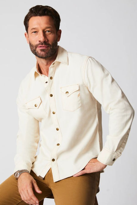 Billy Reid Denim Shirt - Double Dye, Long Sleeve Shirts